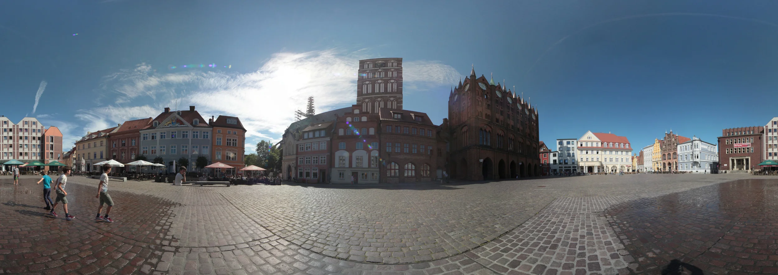 Stralsund, Alter Markt und St. Nikolai