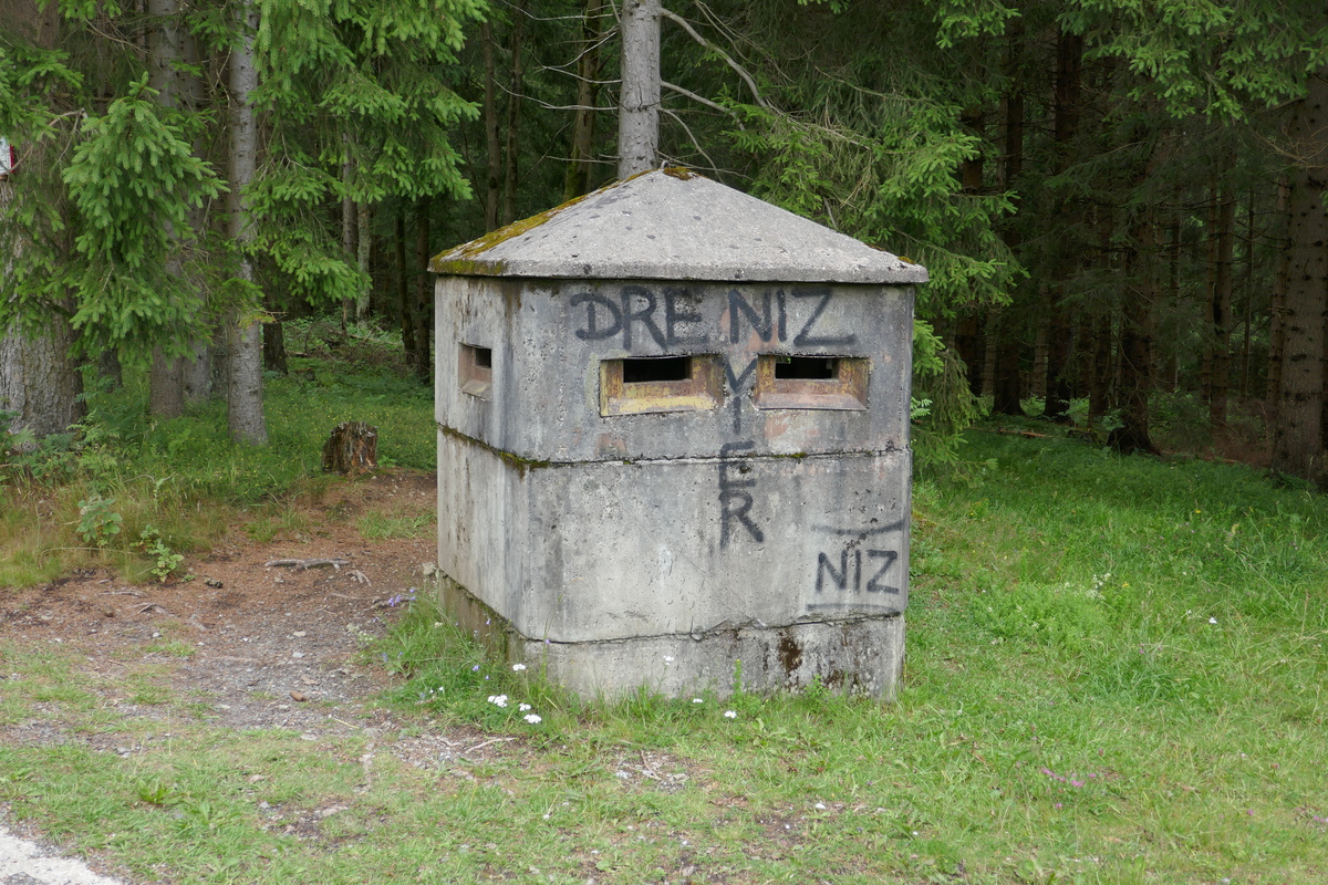 Bunker zur Bewachung eines Tores