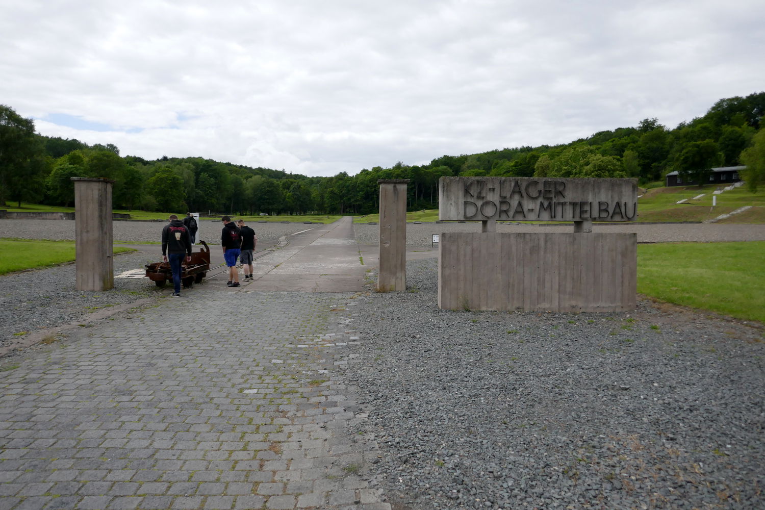 Der Eingang zum Häftlingslager