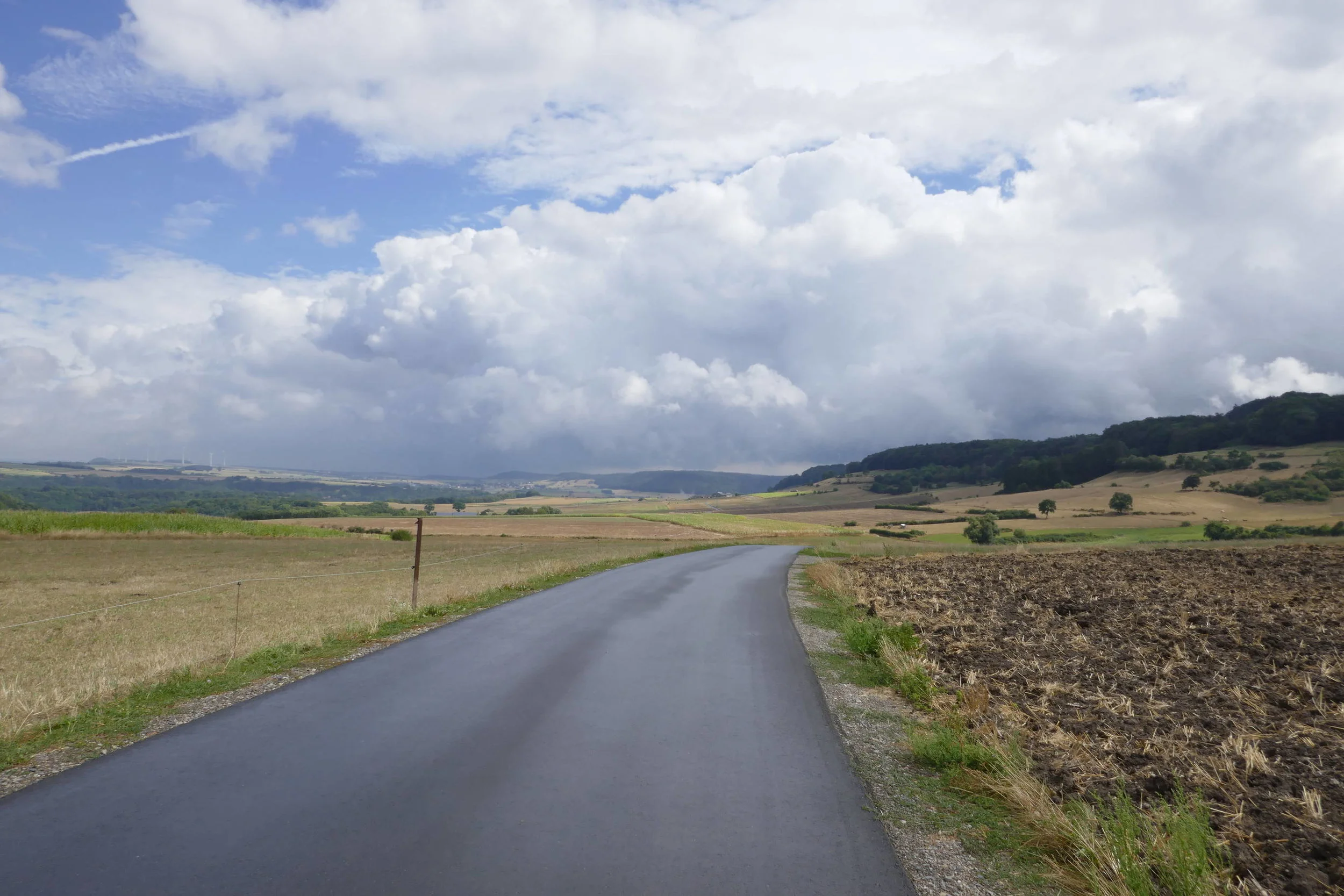Wolken über Luxemburg