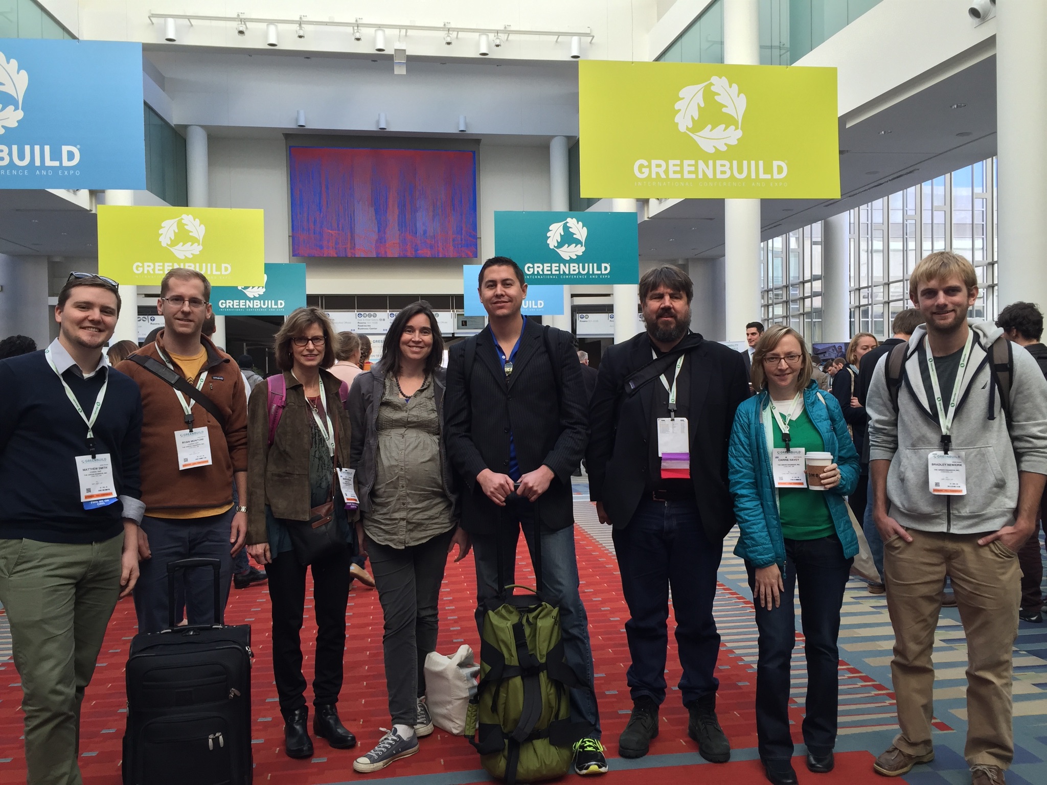The TGE Team bids Greenbuild goodbye.