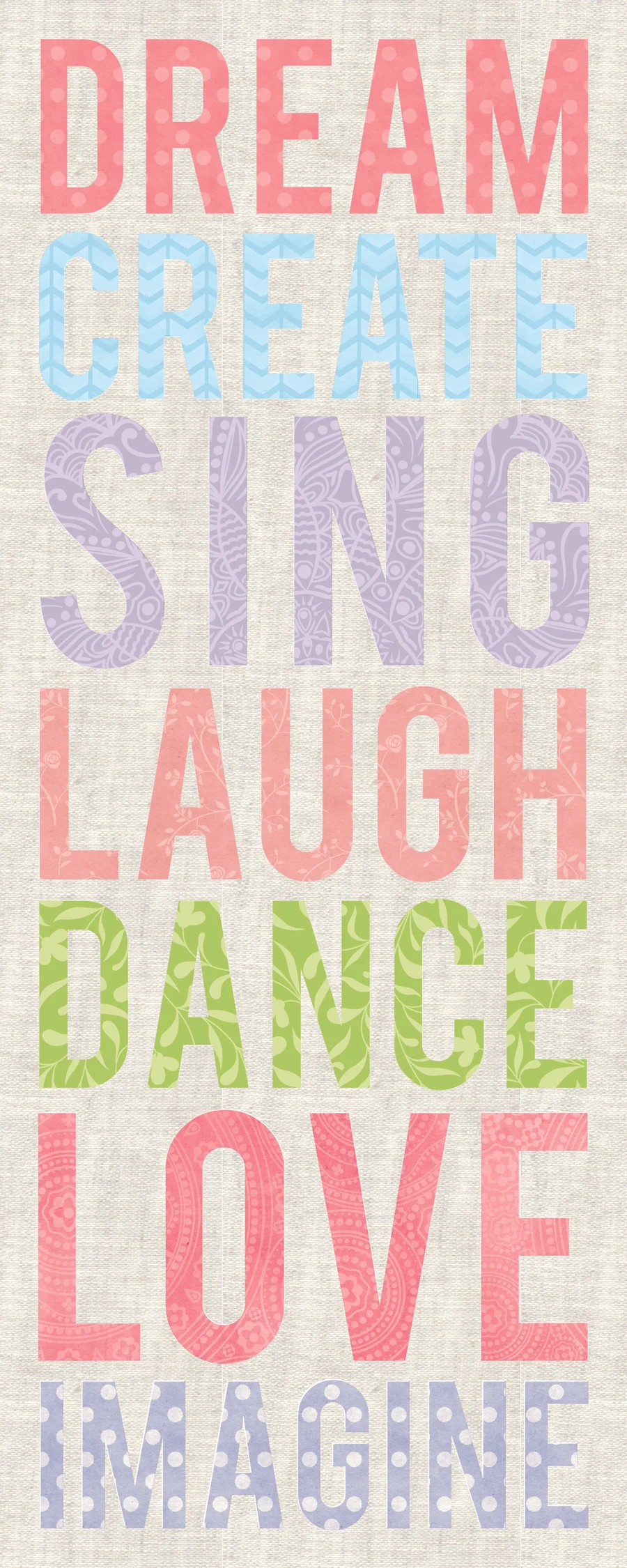 Dream, Create, Sing... (Copy)