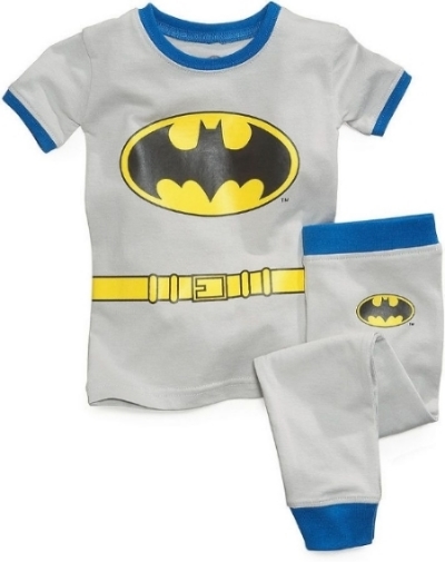 These DC Comics 2-Piece Fitted Cotton Pajamas are perfect for your little one, who can choose to be a Super Hero or a Sidekick (they are available in Batman, Robin, or Superman designs). Your little Hero will gear up for crime-fighting dreams with these cool two-piece Super Hero Pajamas .