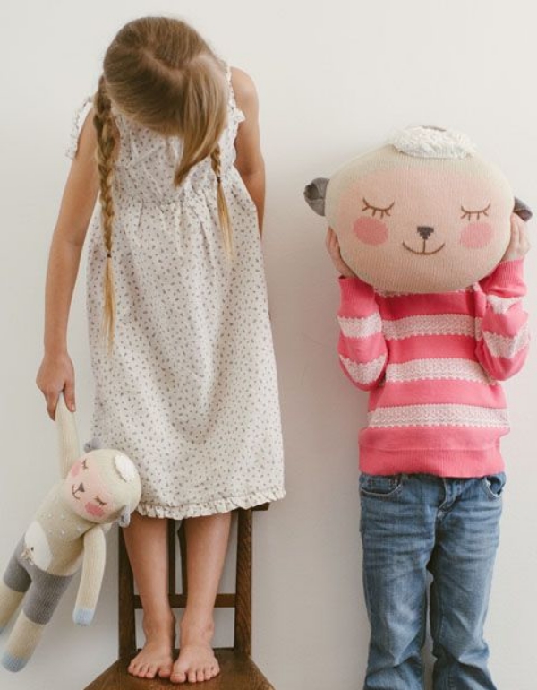 This BlaBla Kids Wooly Pillow is absolutely adorable. It is the perfect Pillow Pal for your little one.