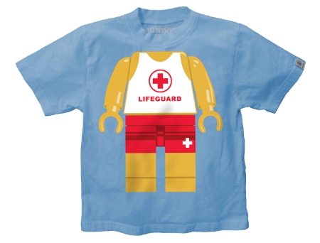 This Dogwood Lifeguard Boys Tee is 100% combed cotton for extra softness and comfort. Your little one will love to wear this Lego Lifeguard with his swim trunks at the beach or anytime he is day dreaming about being on a beach!