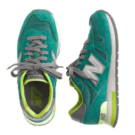 These KIDS' NEW BALANCE® FOR CREWCUTS SNEAKERS IN GREEN are one of the most iconic, sought-after pair of sneakers ever invented: A new, limited-edition iteration of the 1300 shoe debuts every five years.These retro kicks make school and play outfits cooler.