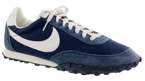 These J.Crew NIKE® VINTAGE COLLECTION WAFFLE® RACER SNEAKERS is a collaboration with J.Crew and Nike. The Waffle Racer, originally introduced in 1974, is named after its breakthrough rubber treads (an early prototype was made with rubber poured into a waffle iron). This is an exact replica of the vintage style, from the waffle-pattern treads to the mix of suede and nylon. Sneakers are cool and are a perfect gift for Father's Day because Dad's are always on the go.