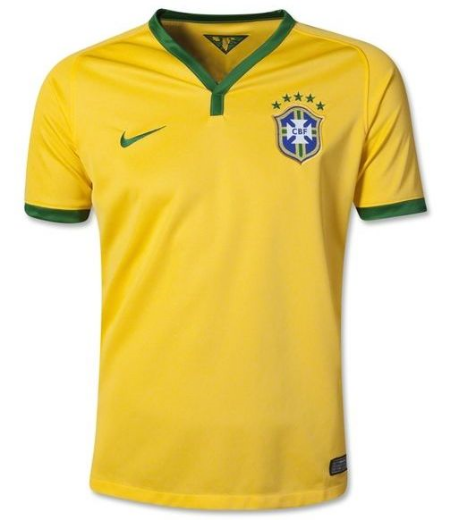 This Nike Brazil 2014 Youth Home Soccer Jersey is the coolest way for your little one to cheer on Brazil in the official home jersey from Nike. At worldsoccershop.com there is 2014 FIFA World Cup Hub where you can buy your little one, or yourself, an official jersey of all of the World Cup Country Teams.