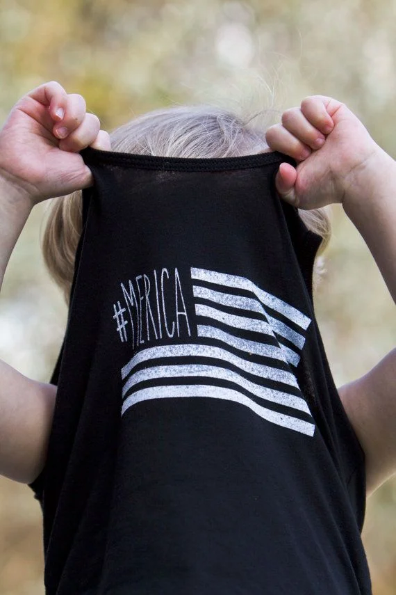 July 4th Kids T-Shirts: Trendy Americana Graphics & DIY Designs