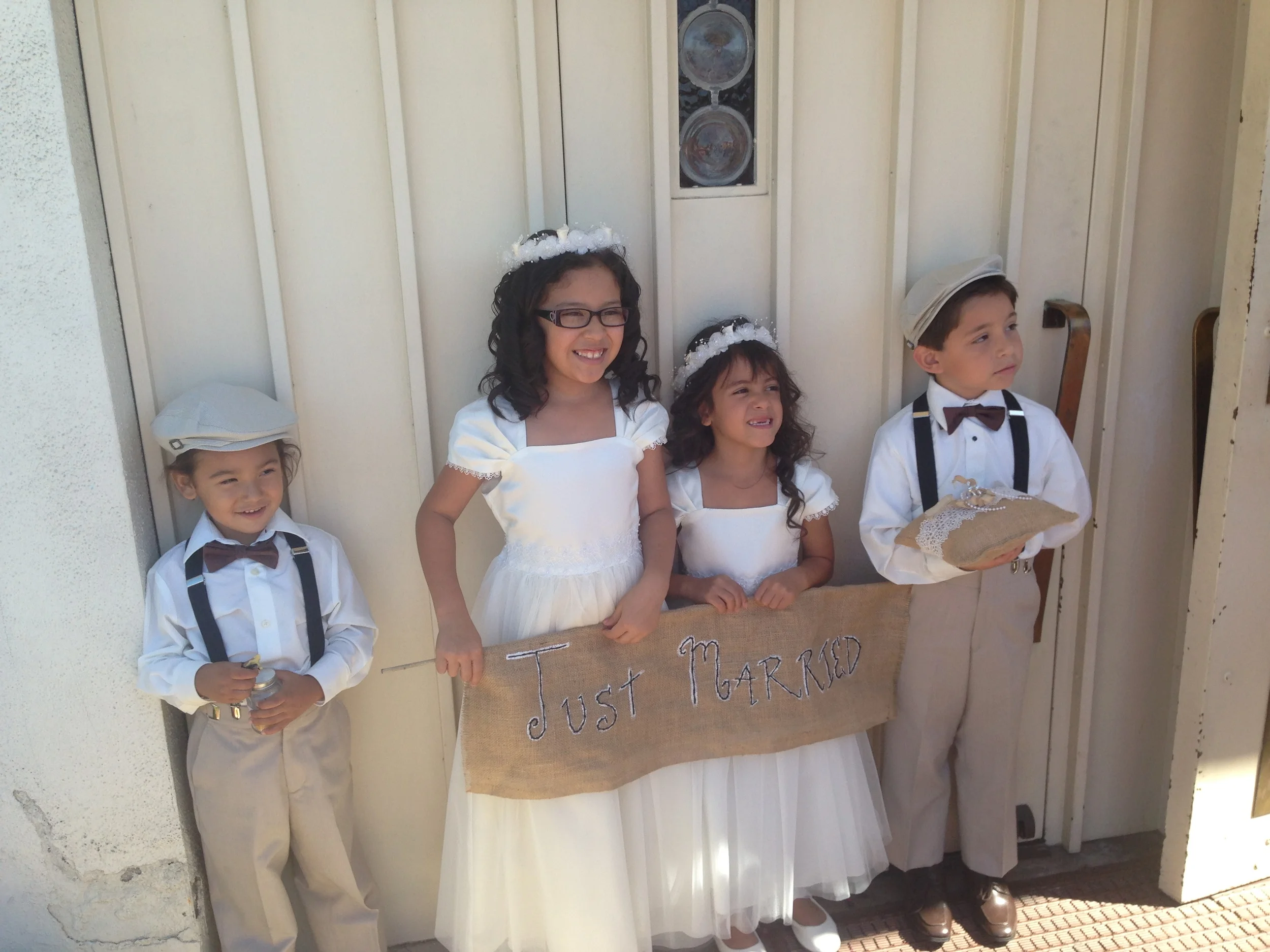My Little Ring Bearer Mario at a Family Wedding