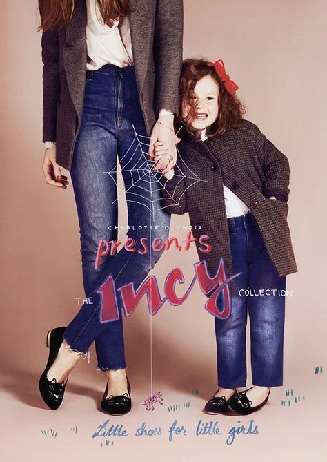 Charlotte Olympia Kitty Flats & Incy Collection: Luxury Shoes for Moms and Kids