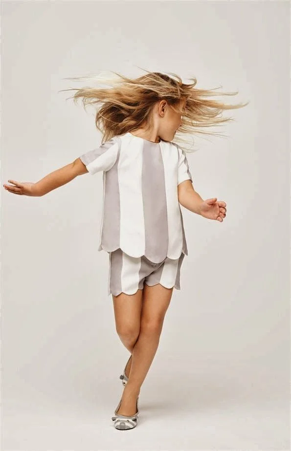 Matching Separates Trend for Summer: Fashion Forward and Fun for Little Girls