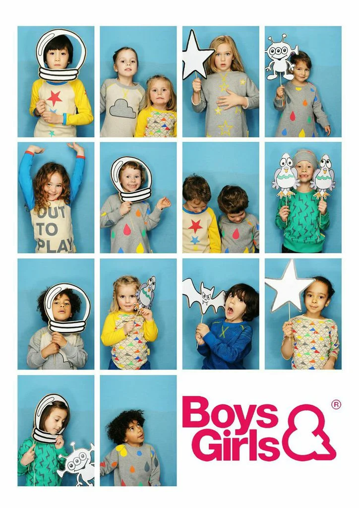 Boys&amp;Girls AW14 Collection: Bold, Fun, and Unisex Organic Kidswear