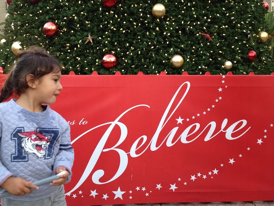 Mario Believes at San Francisco’s Union Square Christmas Tree