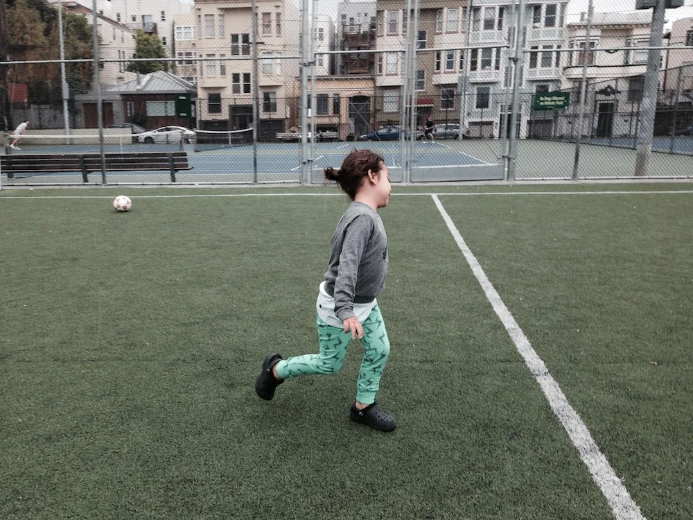 Mario’s Saturday in San Francisco: Rain, Soccer & Ice Cream