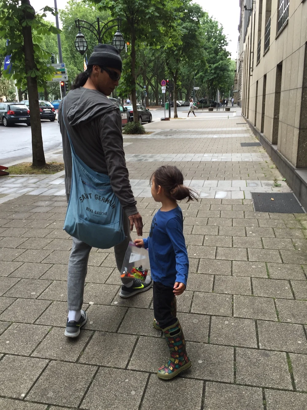 Mario's Stroll Down Königsallee in Düsseldorf