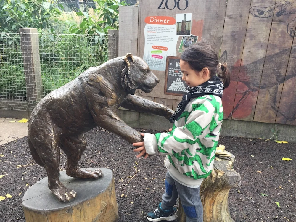 Mario at the London Zoo