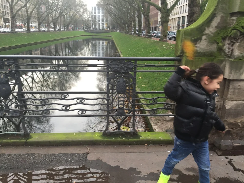 Mario on Königsallee "Kings Avenue"  in Düsseldorf