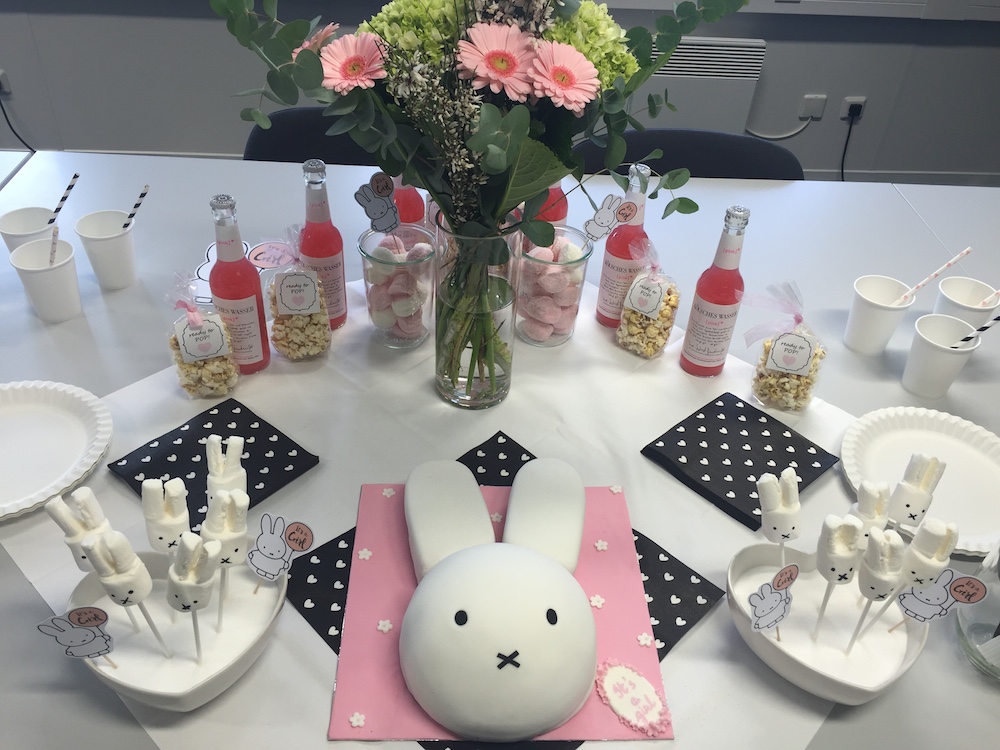 A Miffy Themed Baby Shower at Work 