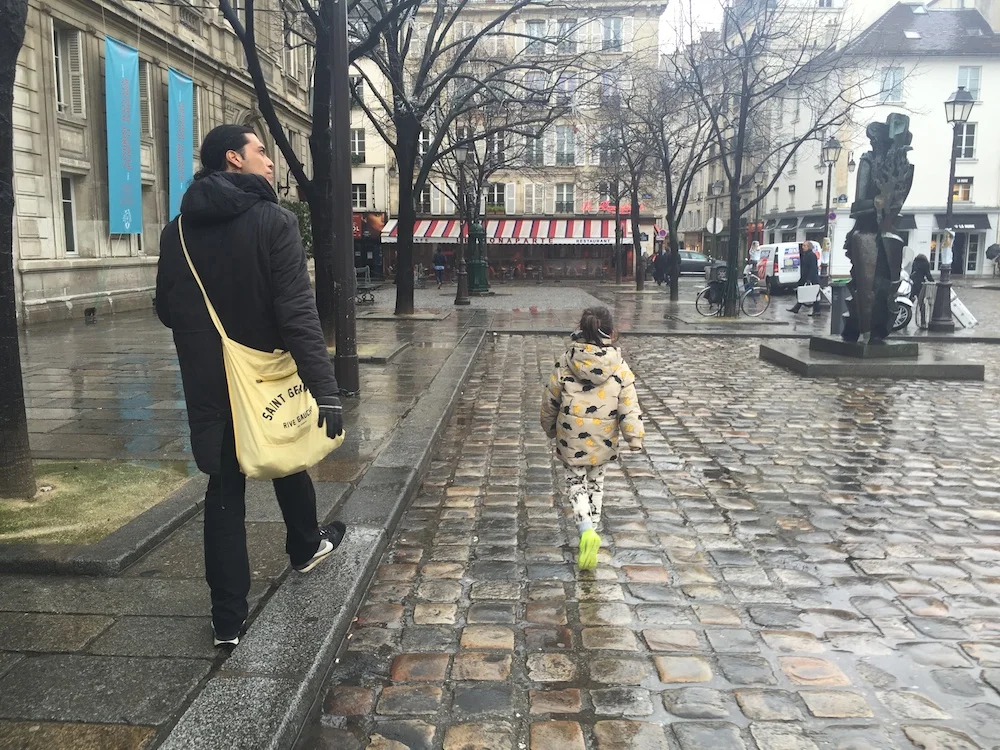 Mario &amp; His Abuela in Paris, France
