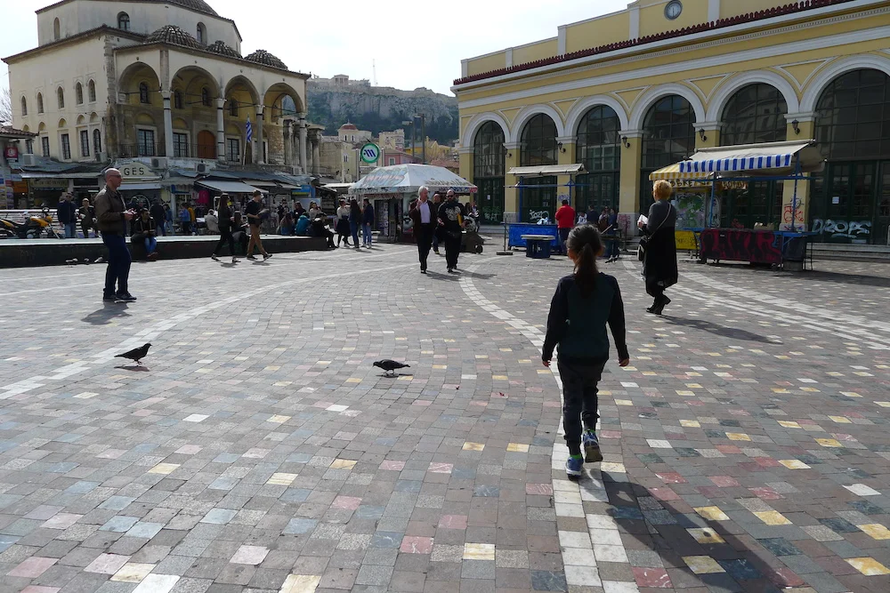 Mario Explores Athens, Greece