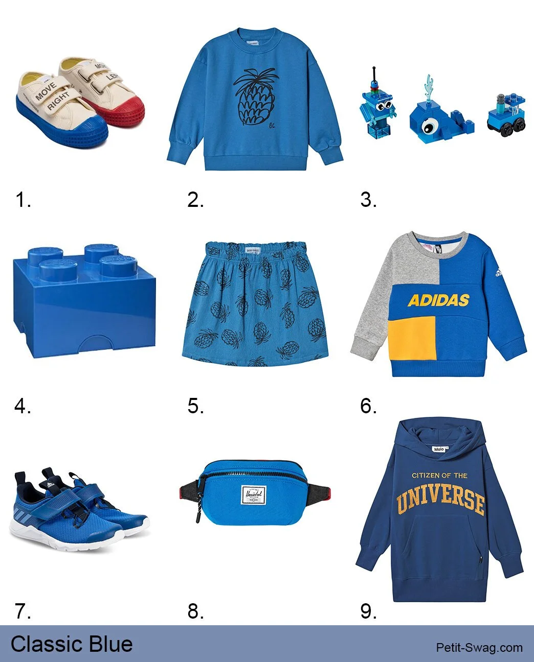 Pantone Color of the Year 2020: Classic Blue Goodies for Kids
