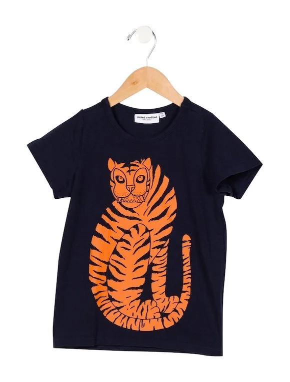 Mario's MINI RODINI Printed Short Sleeve T-Shirt