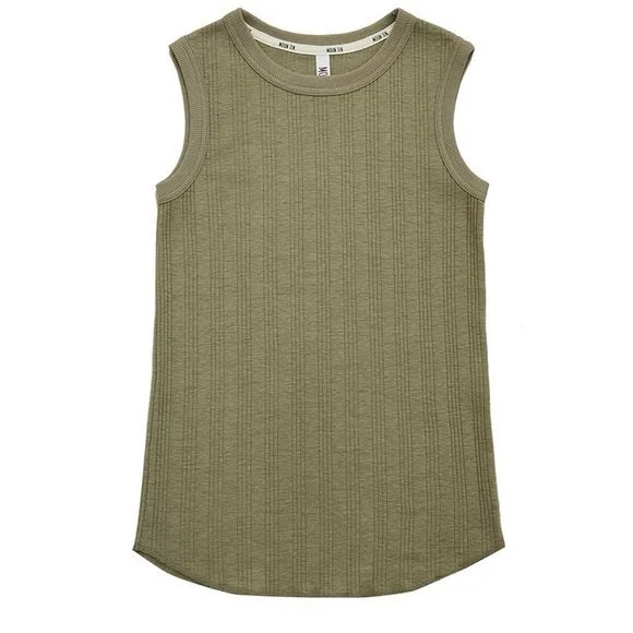 Mario's MOUN TEN Vintage Rib Tank Top Slub Rib