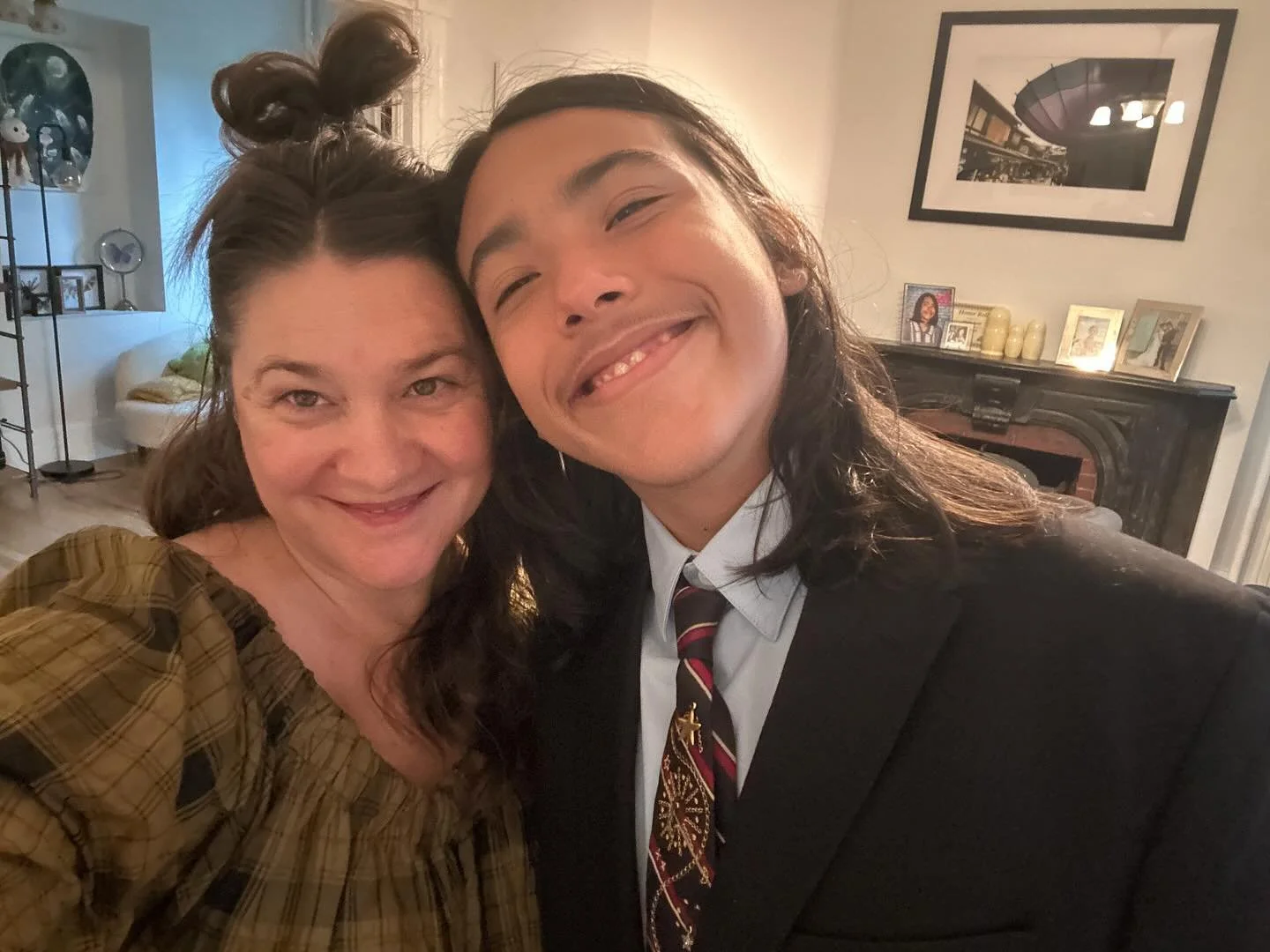 Class photo day 📸
I really enjoyed our morning together: then I looked at Mario and thought, wow&hellip; he&rsquo;s becoming such a young man. Still loves his games, friends, and family, but today he looked like he was off to a Manhattan job intervi