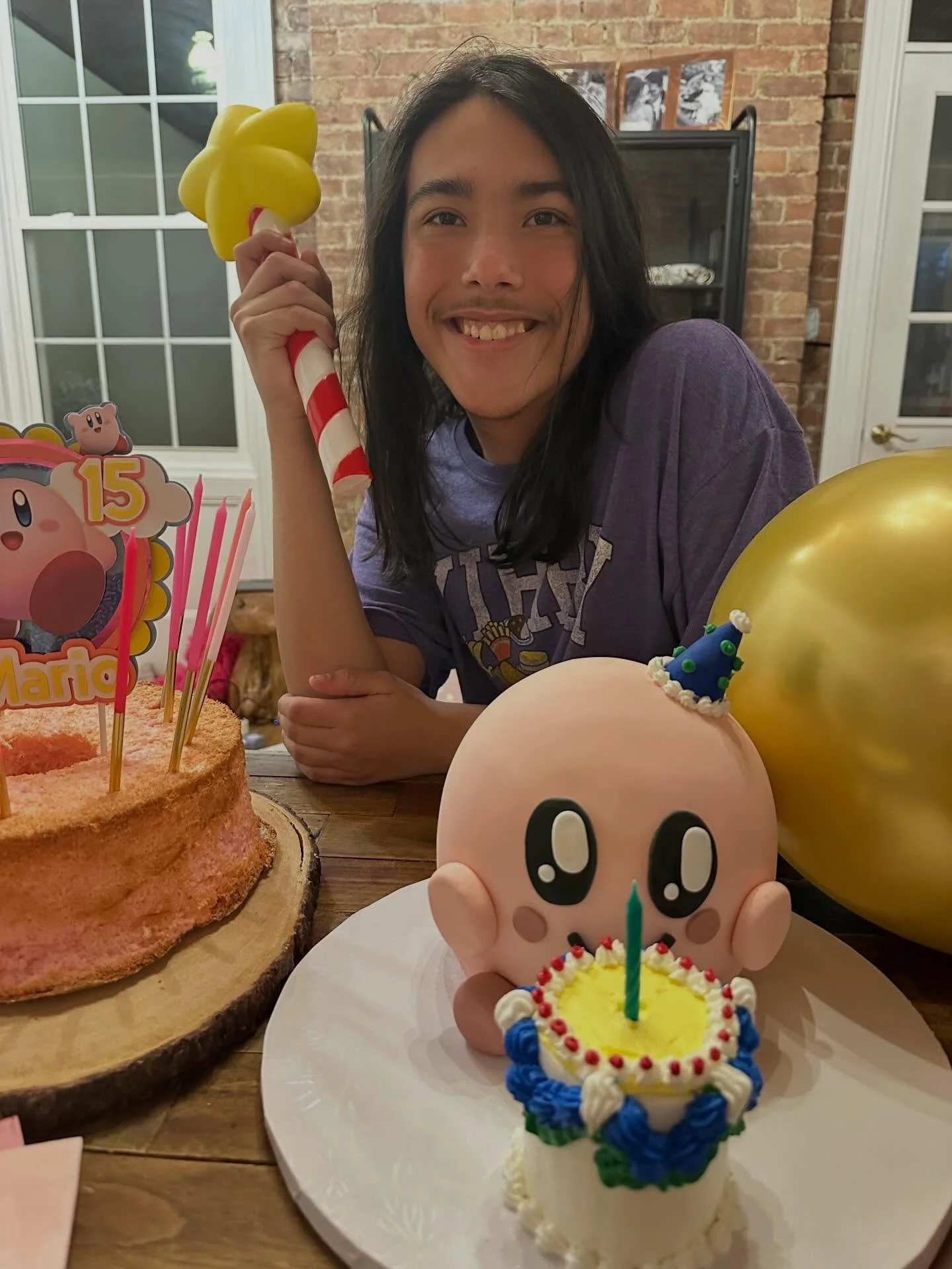 Mario&rsquo;s birthday sleepover was a success! Kirby cake, his favorite people and a weekend of nonstop feeding teenagers. 
We all had a blast 💥 🎉🥩🍕🥞🍫🍿🎂🎈🩷