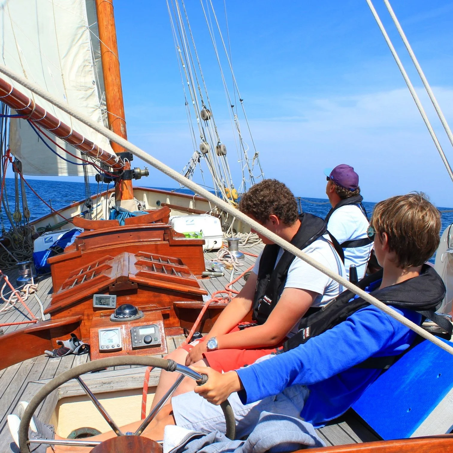 learn to sail on pilot cutters