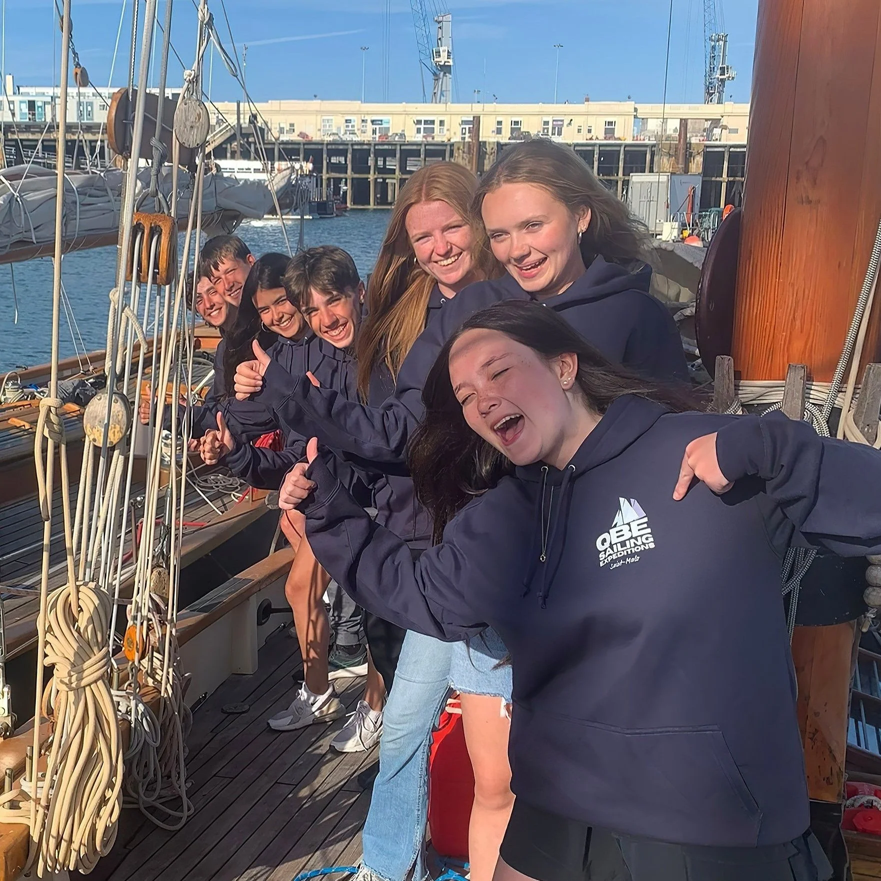 learn to sail on traditional boats