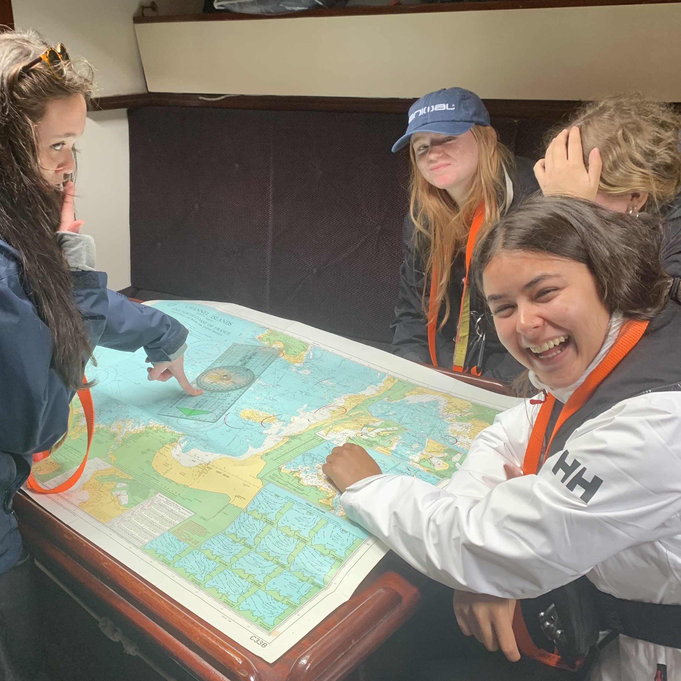 Teen sailing adventure