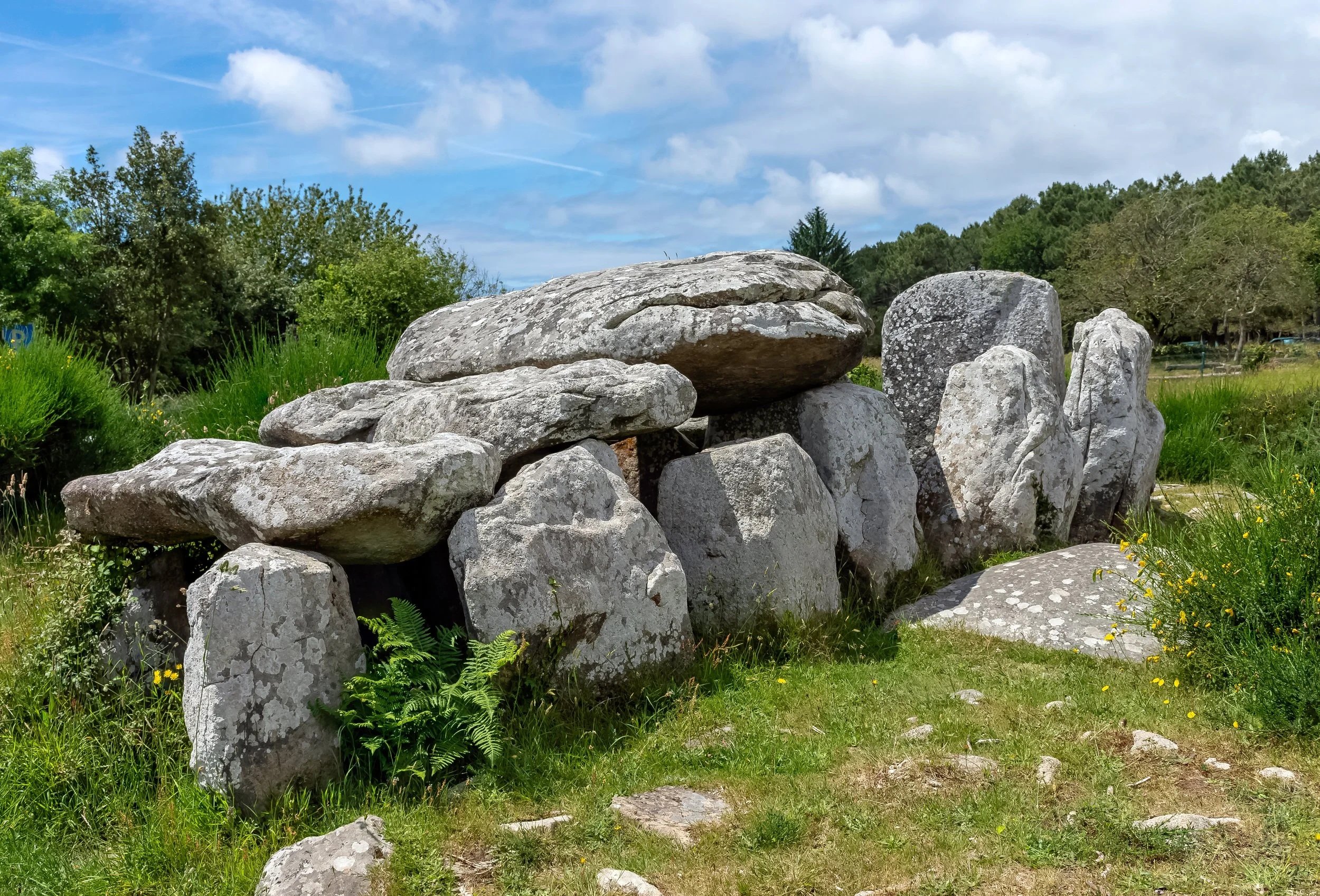 Brittany has the largest concentration of megaliths in the world