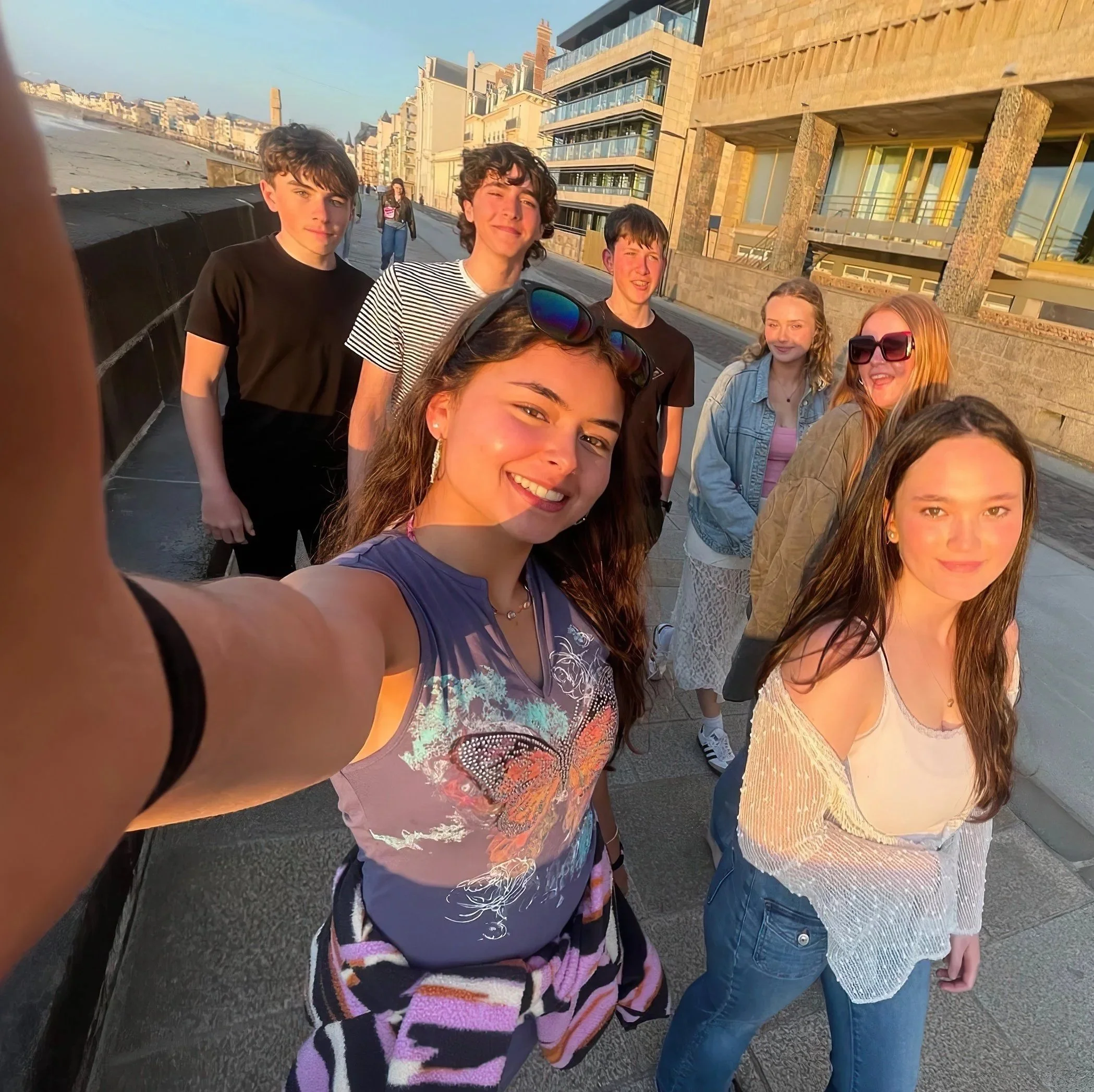 Teen adventure in France