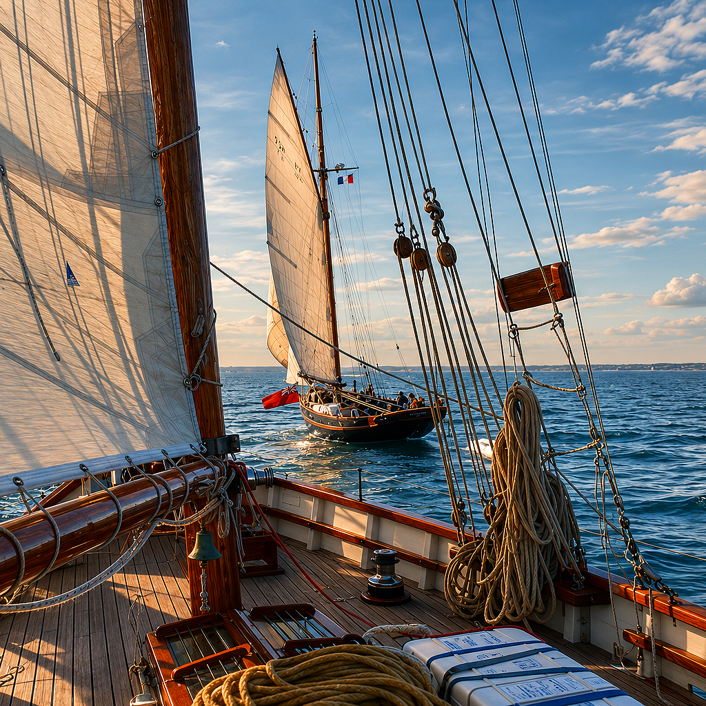 Team-building sailing adventures