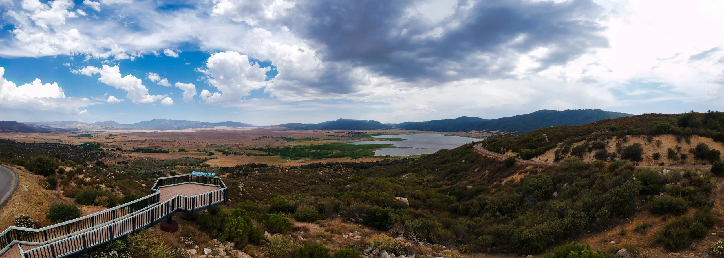 Mount Palomar Panoramic from East Grade Road