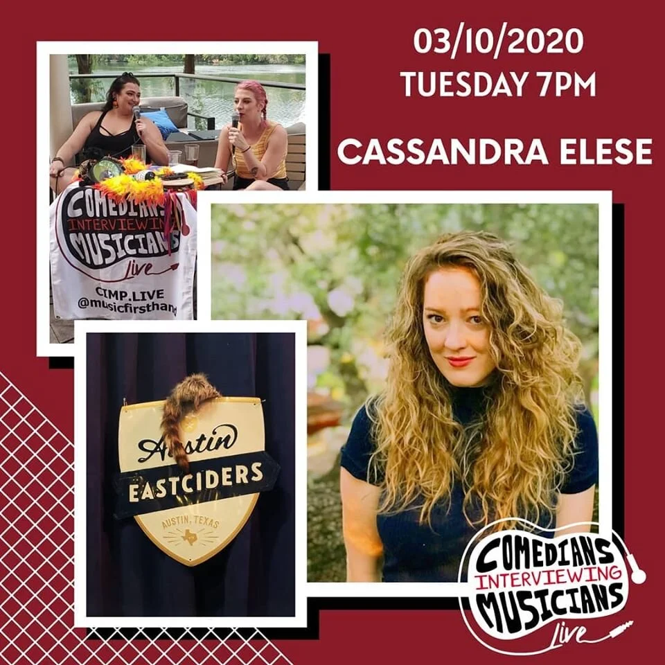 Cassandra Elese on Comedians Interviewing Musicians!