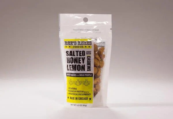 Bee's Knees Salted Honey Lemon Cashews