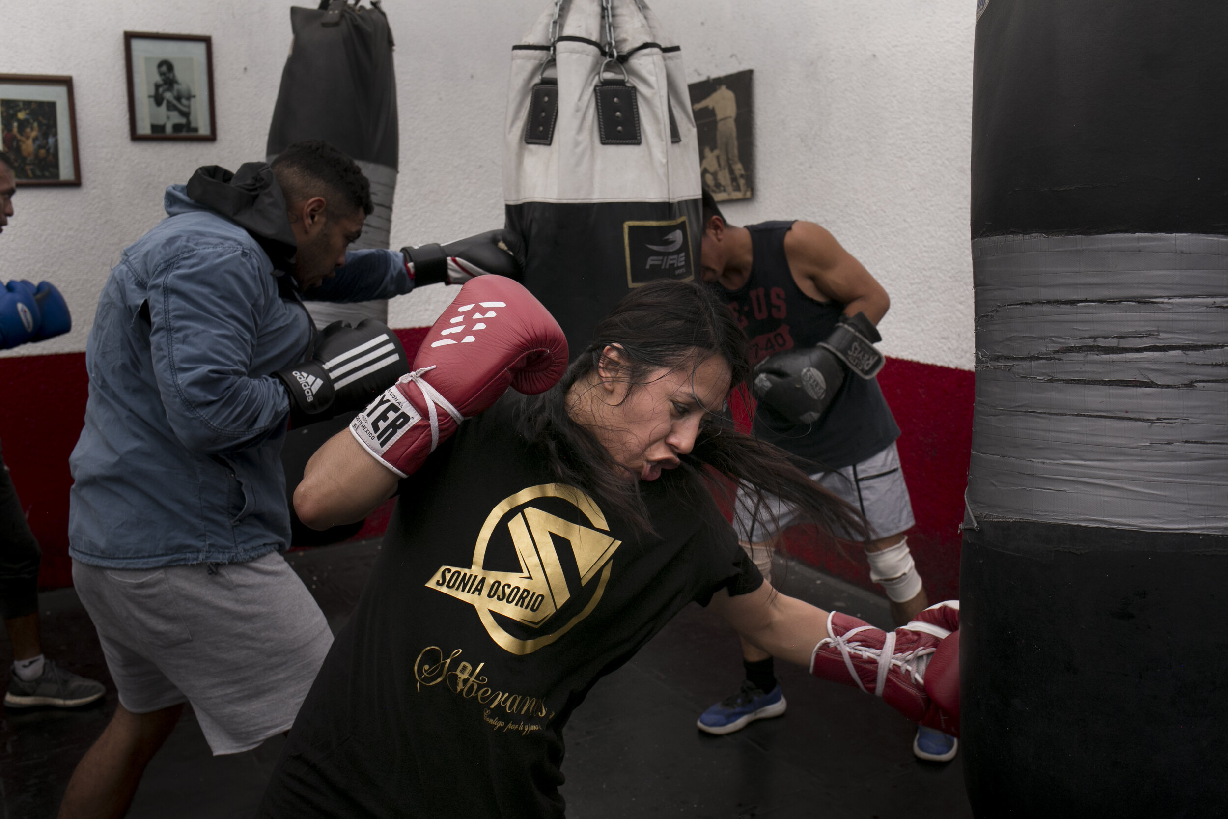  Sonia Osorio became the Super Flyweight World Champion this fall. She’s been training at Romanza for 12 years and, on Tin Tan’s advice, stayed in school the whole time became a lawyer. Professional boxers in Mexico typically make only 1000 pesos ($5