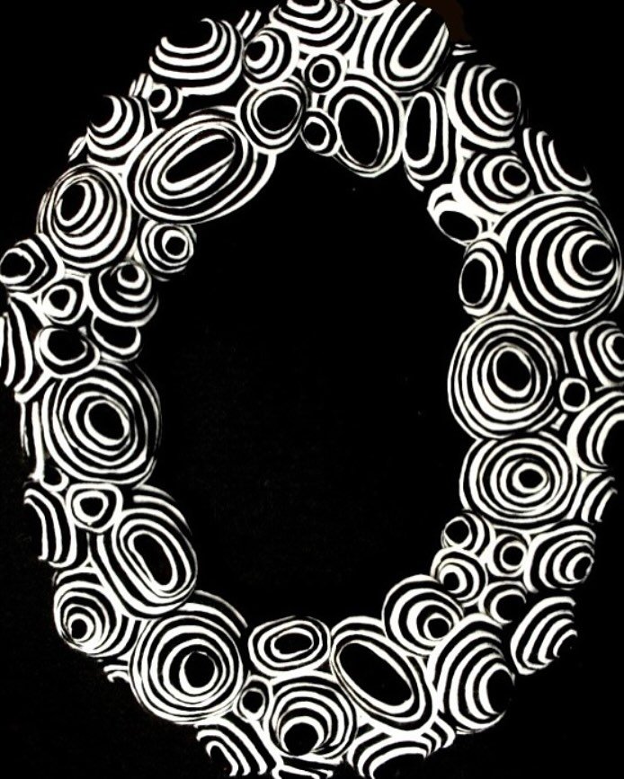 felt collar.