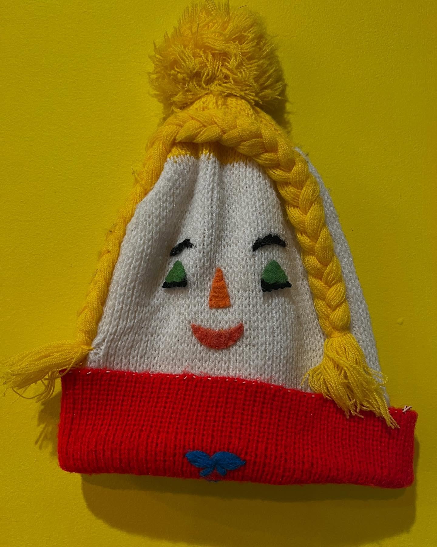 I found my childhood hat I hadn&rsquo;t seen for many decades. Early influence?! I hung it up in my studio for inspiration. And a smile.