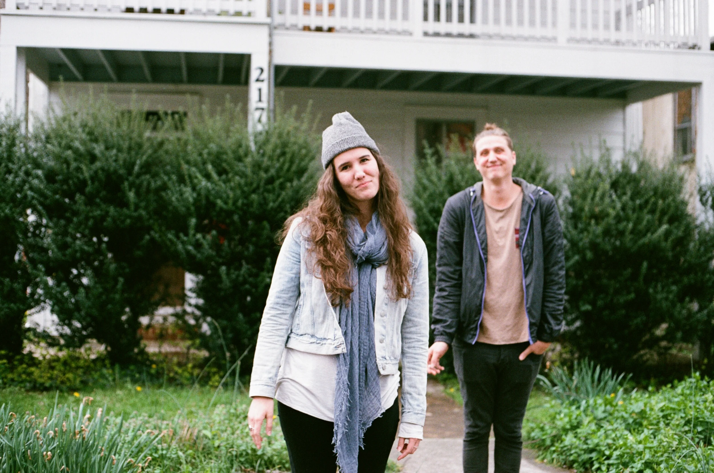 some of our dearest friends outside their co-working space in Virginia <3