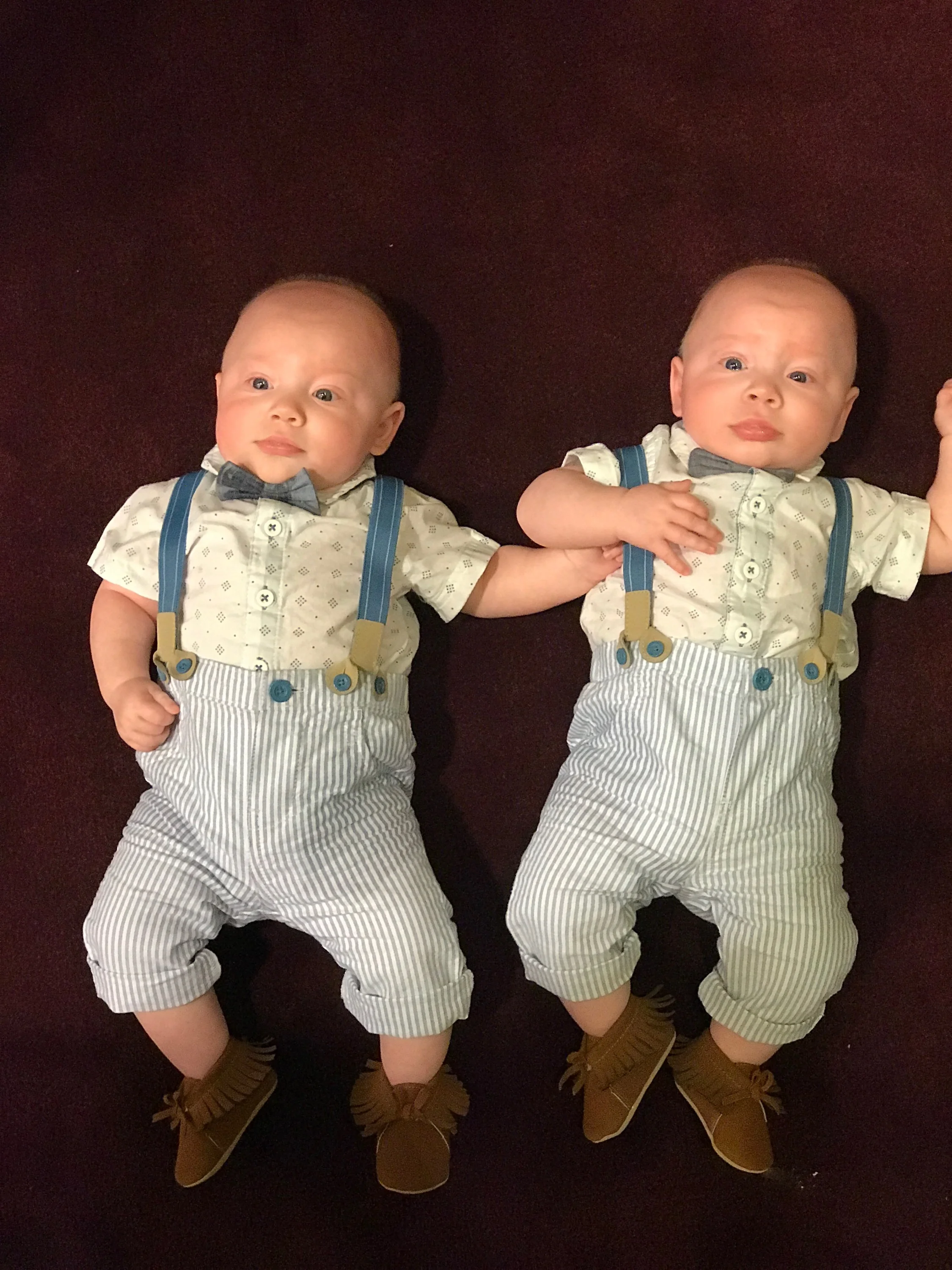 I became an aunt! Ashe and Ames were born in November and I love them even more than I imagined humanly possible! These little nuggets were all dressed up for my Dad's investiture. He got appointed to the Florida Supreme Court and we got to attend the ceremony in Tallahassee this past month! We all tried very hard, but pretty much no contest, these boys won best dressed. 