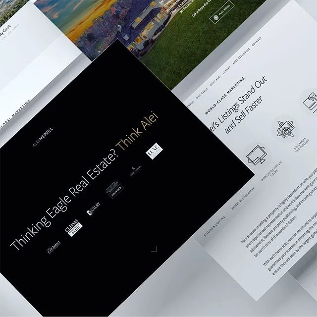 New website for Alei Merrill. #webdesign #graphicdesign #kbrandstudio #realestate #realestatemarketing #boisegraphicdesign #seattlegraphicdesign