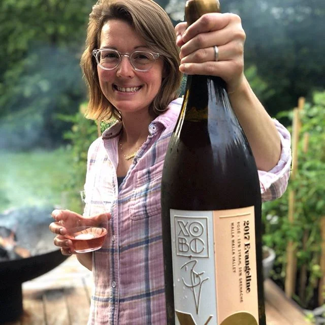 Finally sharing this project for the one and only Grammy Award winning Brandi Carlile and XOBC Cellars benefitting the Looking Out Foundation! K Brand created the logo, labels, business cards and brand styling. #branding #logodesign #winelabel #brand