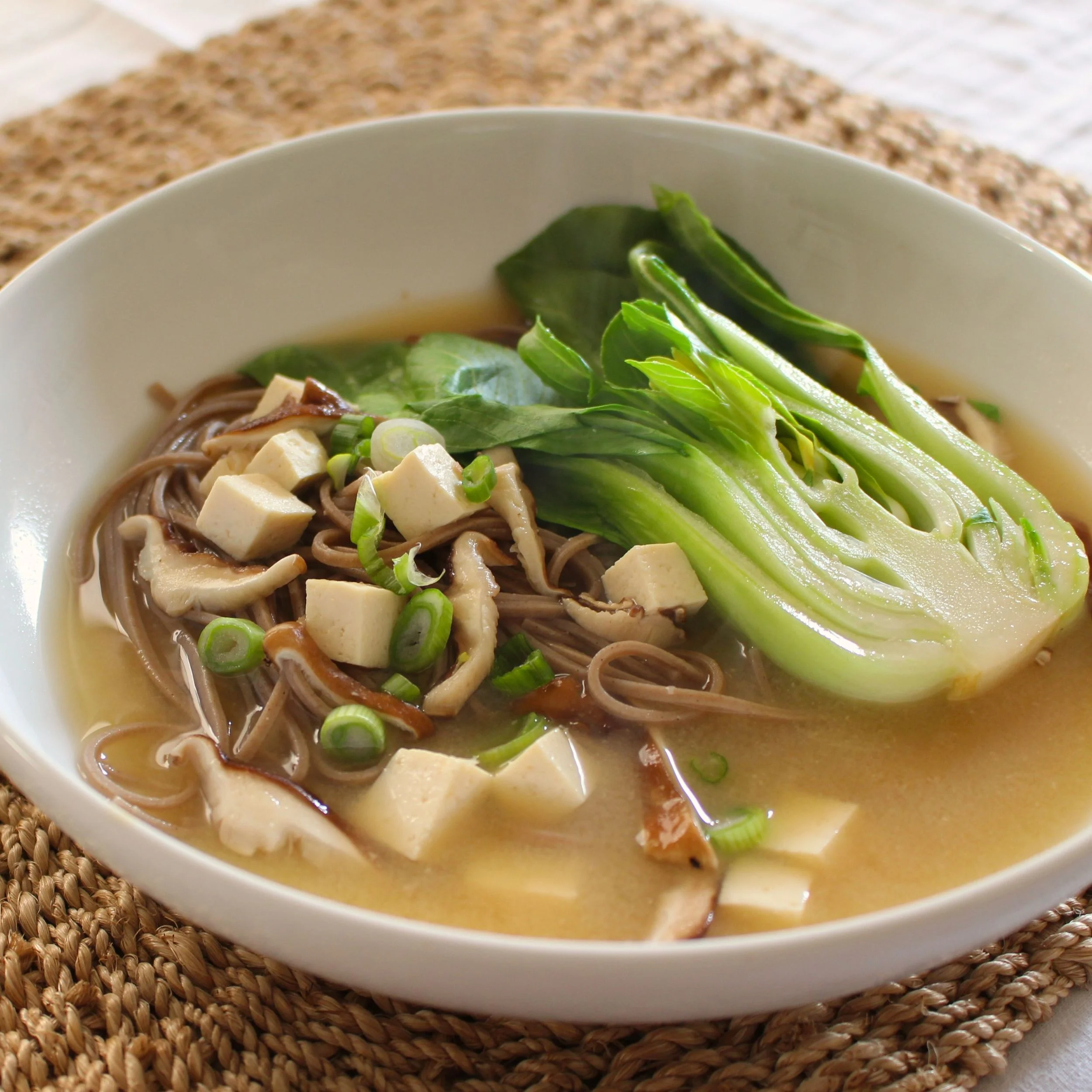 20 Minute Miso Noodle Bowls