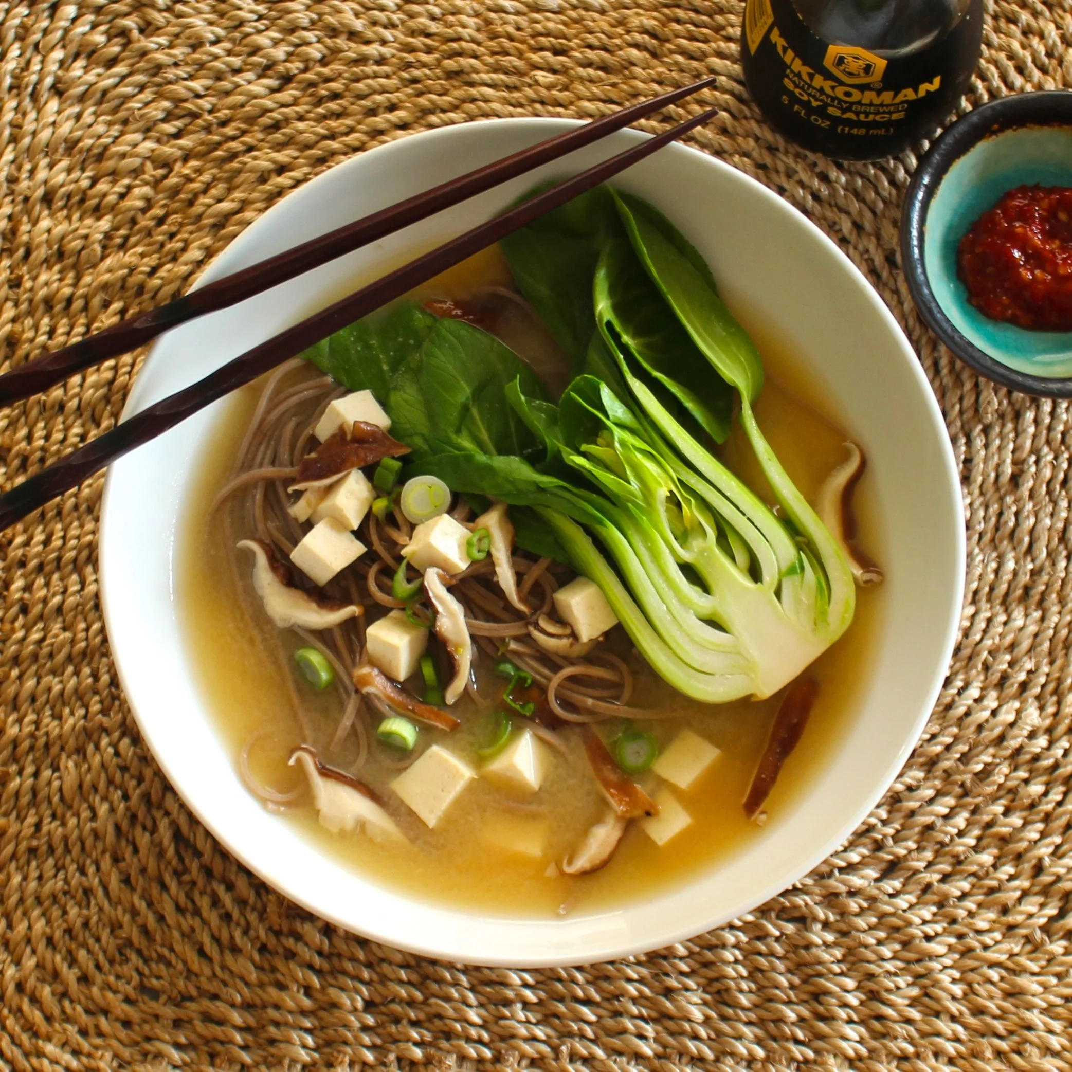 20 Minute Miso Noodle Bowls