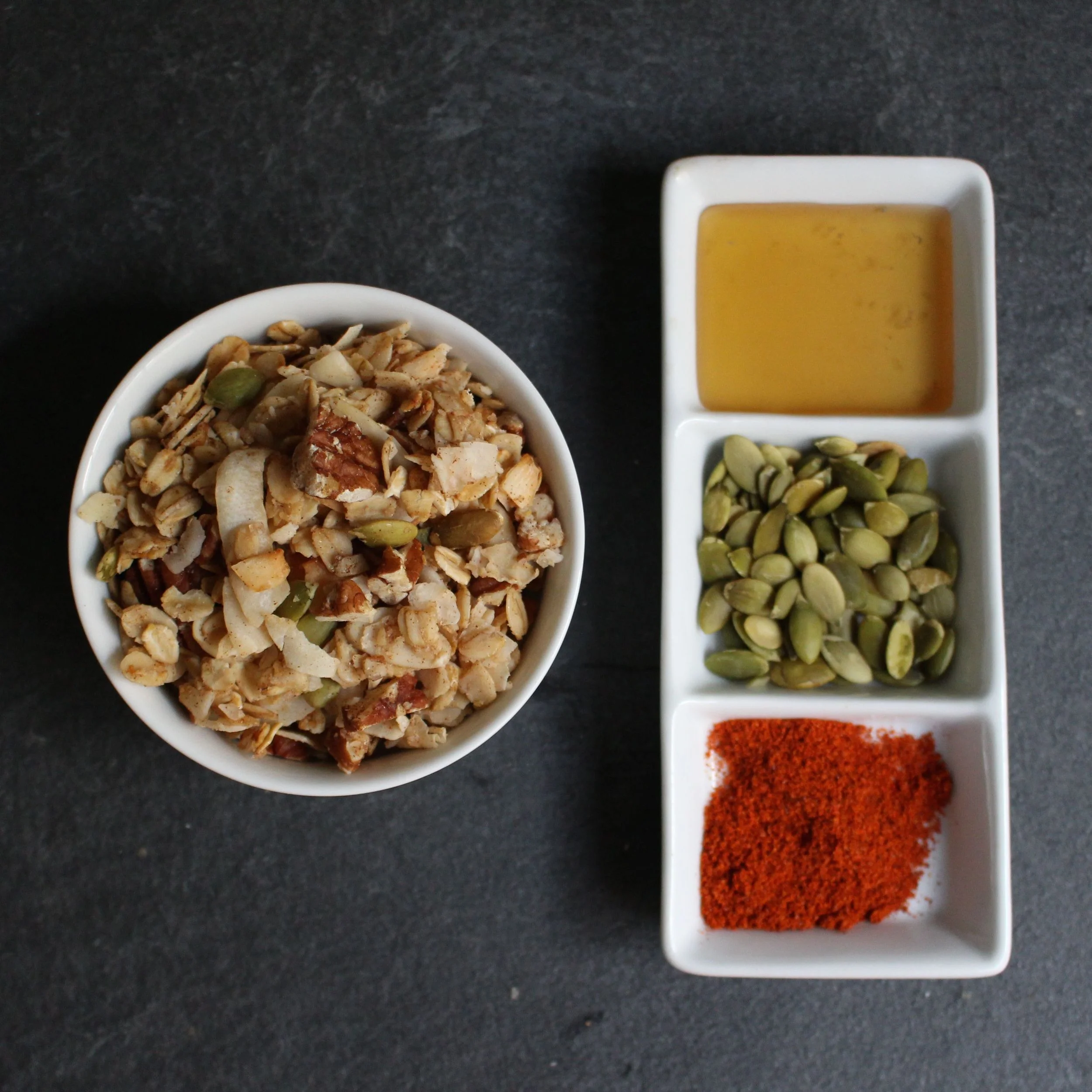 Spicy Maple Pepita Granola