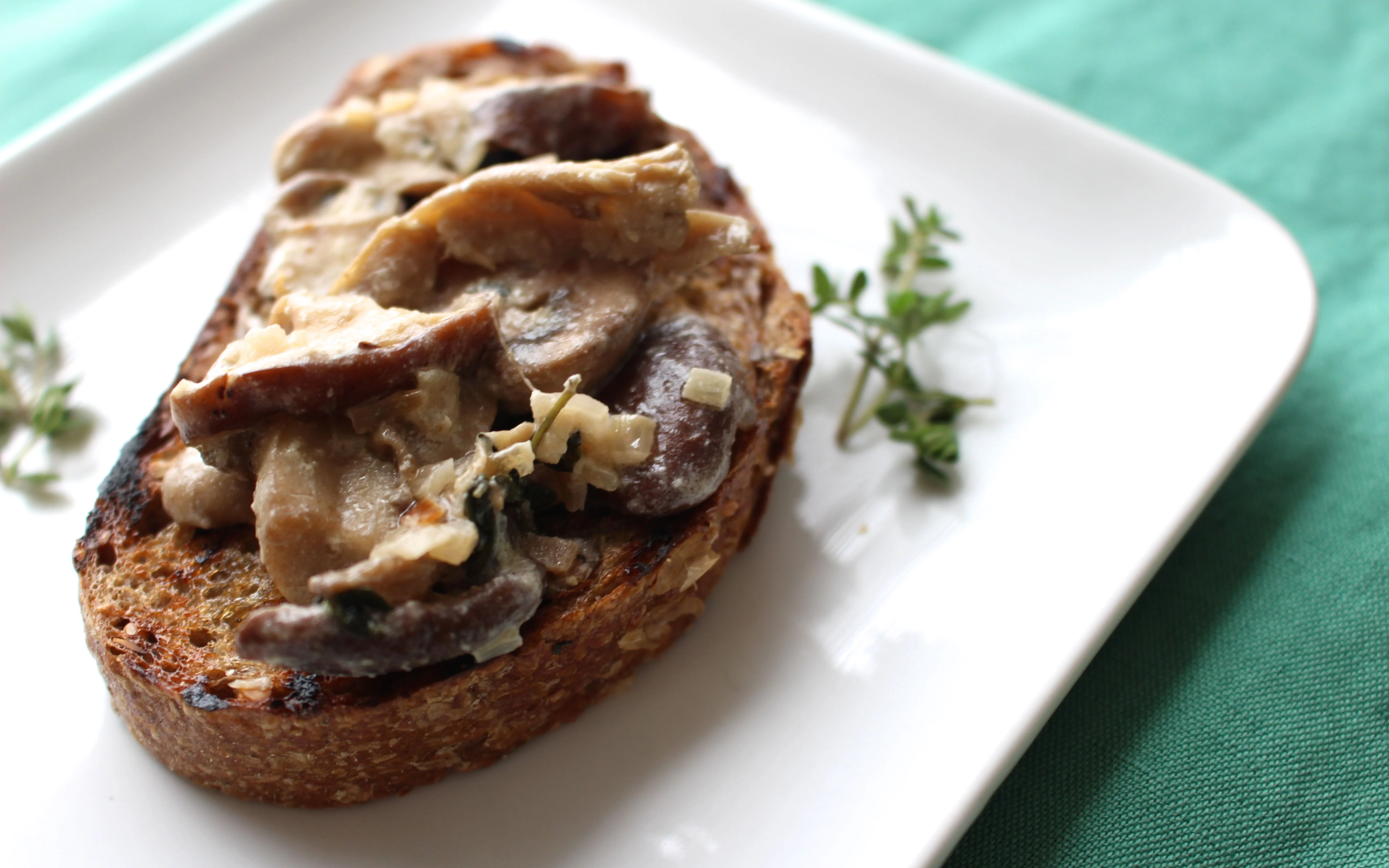 Mushroom Toasts